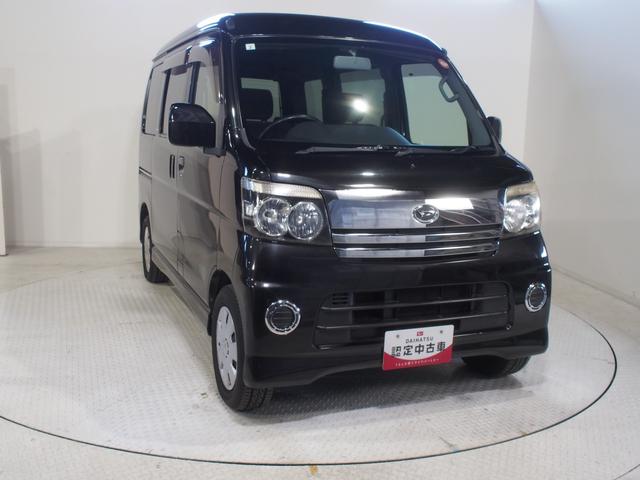 アトレーワゴンカスタムターボＲ　ブラックエディション４ＷＤ　ターボ　４速オートマチック　両側スライドドア　キーレスエントリー　ＣＤ／ＭＤチューナー　リモコンエンジンスターター（北海道）の中古車