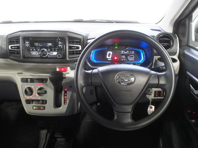 ミライースＸ　ＳＡIII４ＷＤ　スマートアシスト　夏冬タイヤ　ＬＥＤヘッドライト　オートライト　ＣＤチューナー　デジタルメーター　キーレスエントリー　前後コーナーセンサー　電動格納式ドアミラー　アイドリングストップ（北海道）の中古車