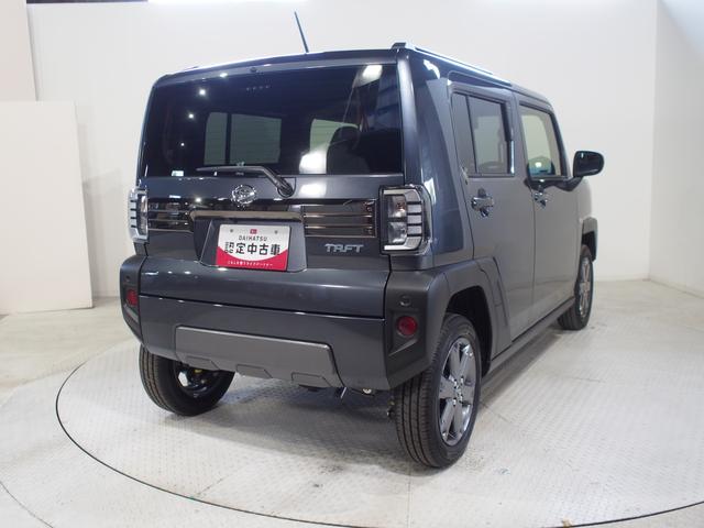 タフトＧターボ　ダーククロムベンチャー４ＷＤ　ガラスルーフ　ＬＥＤヘッドライト　オートライト　オートエアコン　オーディオレス　運転席助手席シートヒーター　前後コーナーセンサー　アルミホイール　アイドリングストップ（北海道）の中古車