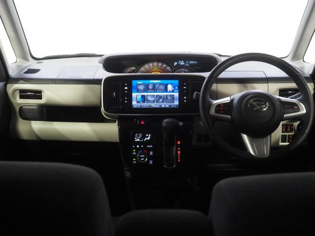 ムーヴキャンバスＧブラックインテリアリミテッド　ＳＡIII４ＷＤ　スマートアシスト　両側パワースライドドア　ＬＥＤヘッドライト　オートライト　オートエアコン　ダイハツ純正ナビ　パノラマモニター　アイドリングストップ　ＶＳＣ（横滑り抑制機能）（北海道）の中古車