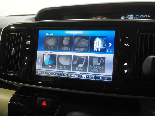 ムーヴキャンバスＧブラックインテリアリミテッド　ＳＡIII４ＷＤ　スマートアシスト　両側パワースライドドア　ＬＥＤヘッドライト　オートライト　オートエアコン　ダイハツ純正ナビ　パノラマモニター　アイドリングストップ　ＶＳＣ（横滑り抑制機能）（北海道）の中古車