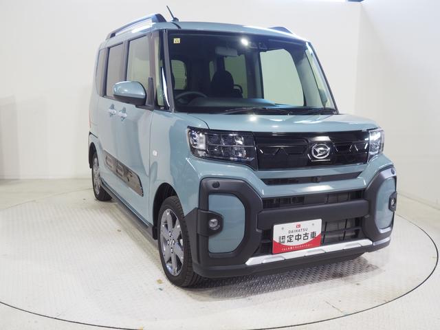 タントファンクロスターボ4WD スマートアシスト 両側パワースライドドア ルーフレール LEDヘッドライト オートライト オートエアコン オーディオレス 運転席助手席シートヒーター ETC車載器 アイドリングストップ(北海道)の中古車