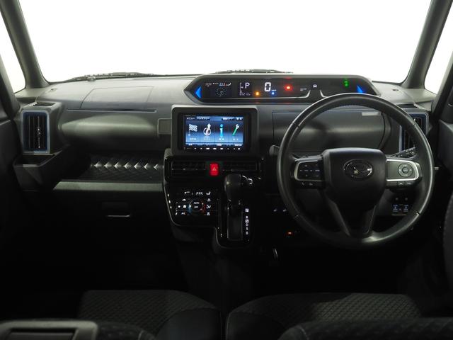 タントカスタムＲＳセレクション４ＷＤ　両側パワースライドドア　ＬＥＤヘッドライト　オートライト　カーナビ　バックモニター　ドライブレコーダー　ＥＴＣ車載器　クルーズコントロール　シートヒーター　後席テーブル　アルミホイール（北海道）の中古車