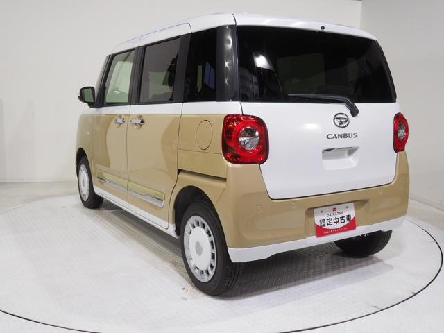 ムーヴキャンバスストライプスG4WD スマートアシスト 両側パワースライドドア LEDヘッドライト オートライト オートエアコン オーディオレス 運転席助手席シートヒーター 前後コーナーセンサー アイドリングストップ(北海道)の中古車