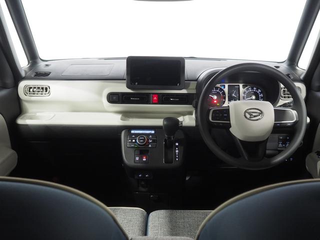 ムーヴキャンバスストライプスG4WD スマートアシスト 両側パワースライドドア LEDヘッドライト オートライト オートエアコン オーディオレス 運転席助手席シートヒーター 前後コーナーセンサー アイドリングストップ(北海道)の中古車