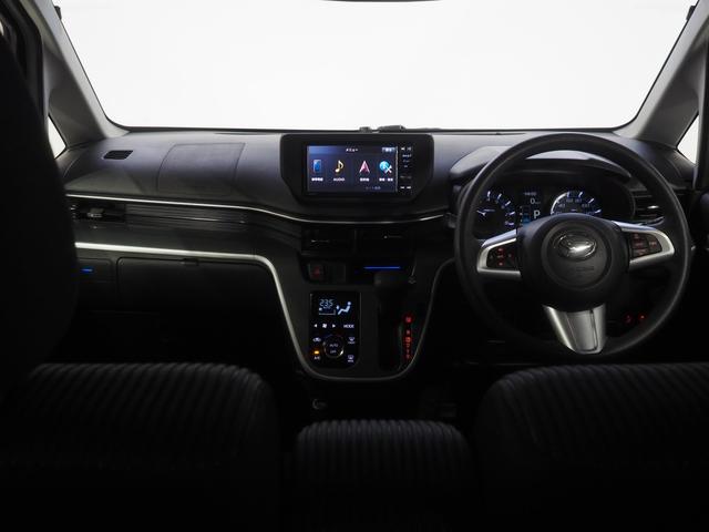 ムーヴカスタム X SA4WD スマートアシスト LEDヘッドライト オートライト オートエアコン ダイハツ純正ナビ リモコンエンジンスターター キーフリーシステム サイドバイザー アルミホイール アイドリングストップ(北海道)の中古車