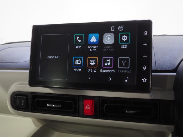 ムーヴキャンバスストライプスG4WD 両側パワースライドドア スマホ連携ディスプレイオーディオ バックモニター ワイヤレス充電器qi LEDヘッドライト オートライト オートエアコン シートヒーター 電動パーキングブレーキ(北海道)の中古車