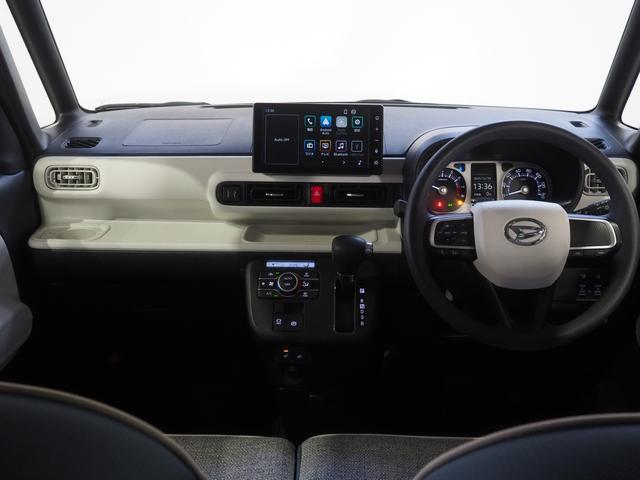 ムーヴキャンバスストライプスＧ４ＷＤ　両側パワースライドドア　ＬＥＤヘッドライト　オートライト　スマホ連携ディスプレイオーディオ　バックモニター　ワイヤレス充電器ｑｉ（チー）　運転席助手席シートヒーター　オートエアコン（北海道）の中古車