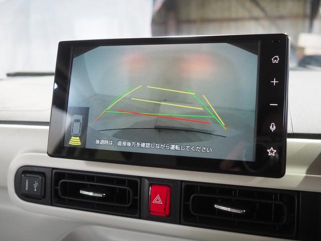 ムーヴキャンバスストライプスＧ４ＷＤ　両側パワースライドドア　ＬＥＤヘッドライト　オートライト　スマホ連携ディスプレイオーディオ　バックモニター　ワイヤレス充電器ｑｉ（チー）　運転席助手席シートヒーター　オートエアコン（北海道）の中古車