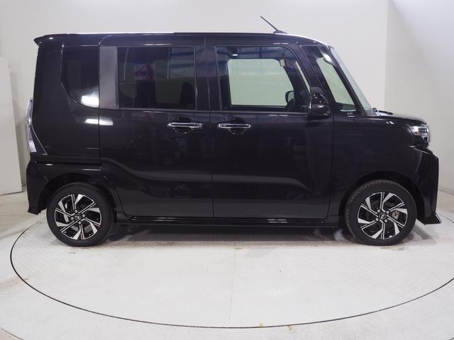 タントカスタムＸ４ＷＤ　両側パワースライドドア　ＬＥＤヘッドライト　オートライト　オートエアコン　オーディオレス　運転席助手席シートヒーター　前後コーナーセンサー　電動パーキングブレーキ　アイドリングストップ（北海道）の中古車