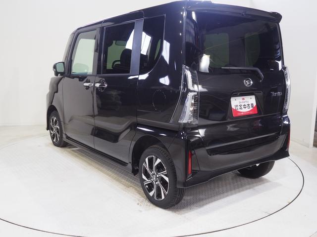 タントカスタムＸ４ＷＤ　両側パワースライドドア　ＬＥＤヘッドライト　オートライト　オートエアコン　オーディオレス　運転席助手席シートヒーター　前後コーナーセンサー　電動パーキングブレーキ　アイドリングストップ（北海道）の中古車