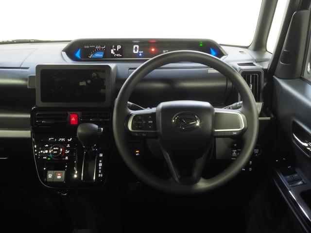 タントカスタムＸ４ＷＤ　両側パワースライドドア　ＬＥＤヘッドライト　オートライト　オートエアコン　オーディオレス　運転席助手席シートヒーター　前後コーナーセンサー　電動パーキングブレーキ　アイドリングストップ（北海道）の中古車