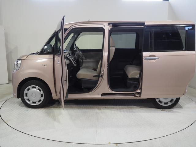 ムーヴキャンバスＧ　ＳＡII４ＷＤ　両側パワースライドドア　ＬＥＤヘッドライト　オートライト　オートエアコン　ＣＤ／ＵＳＢチューナー　キーフリーシステム　アイドリングストップ　ＶＳＣ（横滑り抑制機能）　スマートアシスト（北海道）の中古車