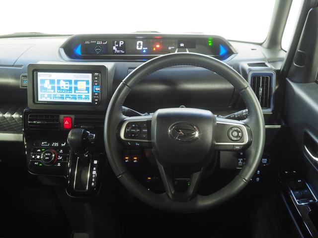 タントカスタムＲＳスタイルセレクション４ＷＤ　ターボ　両側パワースライドドア　ダイハツ純正ナビ　バックモニター　ナビ連動ドライブレコーダー　リモコンエンジンスターター　ＥＴＣ車載器　シートヒーター　クルーズコントロール　アルミホイール（北海道）の中古車