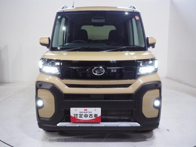 タントファンクロス４ＷＤ　両側パワースライドドア　ＬＥＤヘッドライト　オーディオレス　オートエアコン　運転席助手席シートヒーター　前後コーナーセンサー　電動パーキングブレーキ　ルーフレール　アイドリングストップ（北海道）の中古車