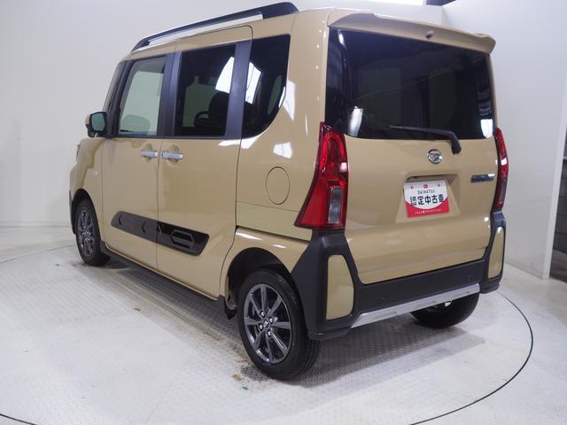 タントファンクロス４ＷＤ　両側パワースライドドア　ＬＥＤヘッドライト　オーディオレス　オートエアコン　運転席助手席シートヒーター　前後コーナーセンサー　電動パーキングブレーキ　ルーフレール　アイドリングストップ（北海道）の中古車