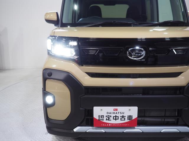 タントファンクロス４ＷＤ　両側パワースライドドア　ＬＥＤヘッドライト　オーディオレス　オートエアコン　運転席助手席シートヒーター　前後コーナーセンサー　電動パーキングブレーキ　ルーフレール　アイドリングストップ（北海道）の中古車