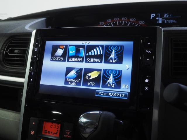 タントＧ４ＷＤ　夏冬タイヤ　両側パワースライドドア　ダイハツ純正ナビ　バックモニター　リモコンエンジンスターター　オートライト　オートエアコン　キーフリーシステム　アイドリングストップ（北海道）の中古車