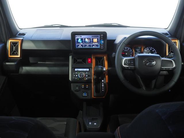 タフトG4WD ダイハツ純正ナビ バックモニター ガラスルーフ LEDヘッドライト オートライト オートエアコン 運転席助手席シートヒーター キーフリーシステム アイドリングストップ アルミホイール(北海道)の中古車