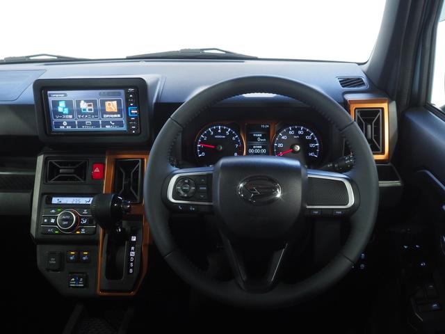タフトG4WD ダイハツ純正ナビ バックモニター ガラスルーフ LEDヘッドライト オートライト オートエアコン 運転席助手席シートヒーター キーフリーシステム アイドリングストップ アルミホイール(北海道)の中古車