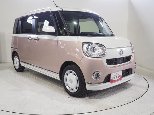 ムーヴキャンバスGメイクアップ SAIII4WD 両側パワースライドドア ダイハツ純正ナビ バックモニター リモコンエンジンスターター ドライブレコーダー LEDヘッドライト オートライト アイドリングストップ VSC(横滑り抑制機能)(北海道)の中古車