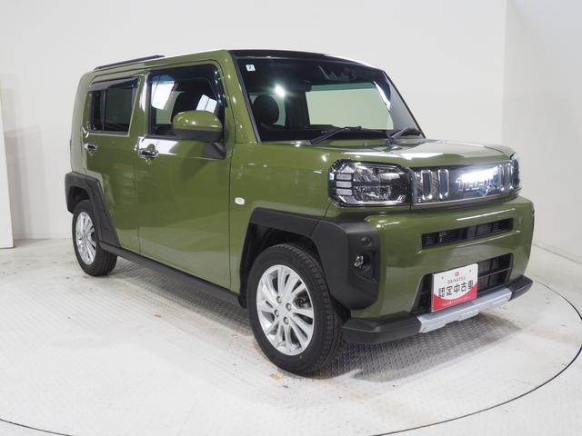 タフトGターボ クロムベンチャー4WD 夏冬タイヤ ガラスルーフ ダイハツ純正ナビ バックモニター ドライブレコーダー ETC車載器 運転席助手席シートヒーター 前後コーナーセンサー アイドリングストップ(北海道)の中古車