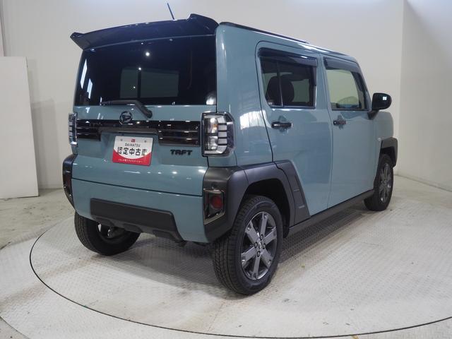 タフトGターボ4WD ガラスルーフ 夏冬タイヤ リモコンエンジンスターター オートエアコン 運転席助手席シートヒーター 前後コーナーセンサー クルーズコントロール LEDヘッドライト オートライト(北海道)の中古車
