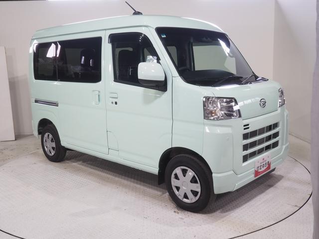 ハイゼットカーゴクルーズパートタイム４ＷＤ　両側スライドドア　キーフリーシステム　電動格納ドアミラー　パワーウィンドウ　前後コーナーセンサー　アイドリングストップ　ＶＳＣ（横滑り抑制機能）（北海道）の中古車