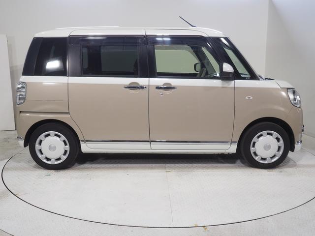ムーヴキャンバスＧメイクアップＶＳ　ＳＡIII４ＷＤ　両側パワースライドドア　ダイハツ純正ナビ　パノラマモニター　リモコンエンジンスターター　ＬＥＤヘッドライト　オートライト　運転席シートヒーター　キーフリーシステム　アイドリングストップ（北海道）の中古車