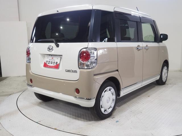 ムーヴキャンバスＧメイクアップＶＳ　ＳＡIII４ＷＤ　両側パワースライドドア　ダイハツ純正ナビ　パノラマモニター　リモコンエンジンスターター　ＬＥＤヘッドライト　オートライト　運転席シートヒーター　キーフリーシステム　アイドリングストップ（北海道）の中古車