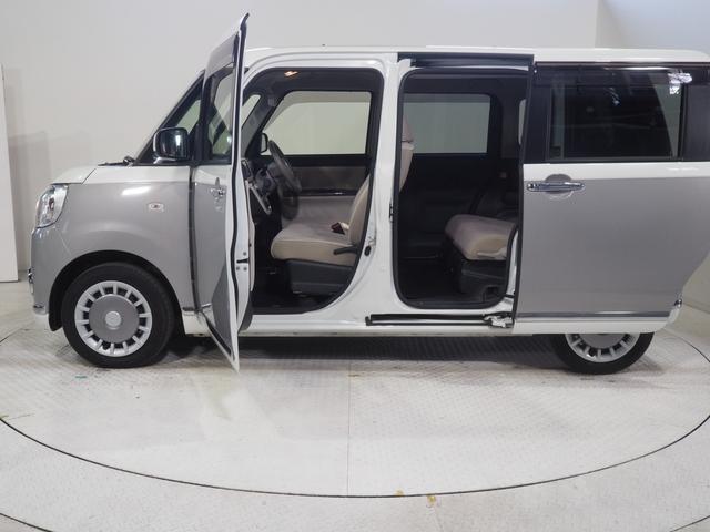 ムーヴキャンバスＧメイクアップ　ＳＡIII４ＷＤ　夏冬タイヤ　ダイハツ純正ナビ　両側パワースライドドア　パノラマモニター　リモコンエンジンスターター　ＬＥＤヘッドライト　オートライト　オートエアコン　アイドリングストップ（北海道）の中古車