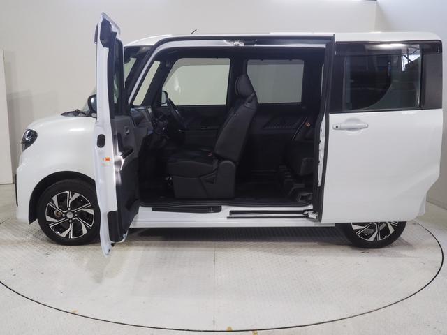 タントカスタムＸ４ＷＤ　両側パワースライドドア　カーナビ　バックモニター　キーフリーシステム　ＬＥＤヘッドライト　前後コーナーセンサー　運転席助手席シートヒーター　オートエアコン　アイドリングストップ　アルミホイール（北海道）の中古車