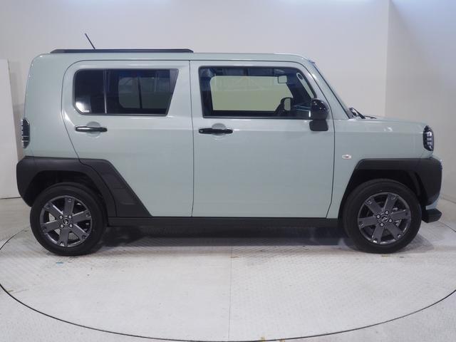 タフトG ダーククロムベンチャー4WD ガラスルーフ LEDヘッドライト クルーズコントロール キーフリーシステム 運転席助手席シートヒーター 前後コーナーセンサー 電動パーキングブレーキ アイドリングストップ スマートアシスト(北海道)の中古車