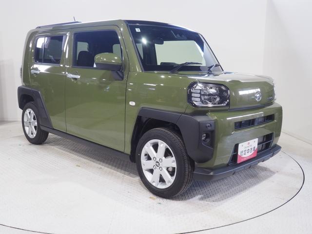 タフトＧ４ＷＤ　ガラスルーフ　ダイハツ純正ナビ　バックモニター　運転席助手席シートヒーター　電動パーキングブレーキ　オートエアコン　前後コーナーセンサー　キーフリーシステム　アイドリングストップ（北海道）の中古車