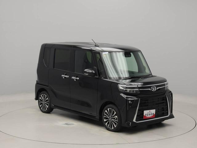 タントカスタムＲＳ　ターボ車　電動パーキングブレーキワンオーナー　衝突回避ブレーキシステム　誤発進抑制装置ブレーキ　プシュボタンスタートボタン　スマートキーレス　両側電動スライド　純正ナビアップグレードパック（愛知県）の中古車