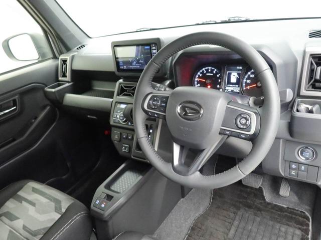 タフトＧターボ　クロムベンチャー　ナビ　ドラレコ　バックカメラＥＣＯ　ＩＤＬＥ非装着車　衝突軽減ブレーキ　ＬＥＤヘッドライト　アルミホイール　電動格納ドアミラー　プッシュボタンスタート　電動パーキングブレーキ　運転席・助手席シートヒーター　ＥＴＣ（愛知県）の中古車