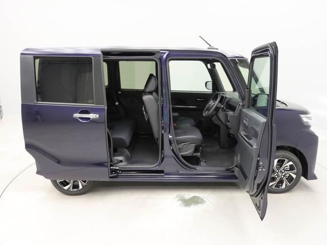 タントカスタムＸ　両側電動スライドドア　ＬＥＤヘッドライト　禁煙車バックカメラ　キーフリー　イモビライザー　アイドリングストップ　　両側電動スライドドア　アルミホイール　ＬＥＤヘッドライト　ワンオーナー　禁煙車（愛知県）の中古車