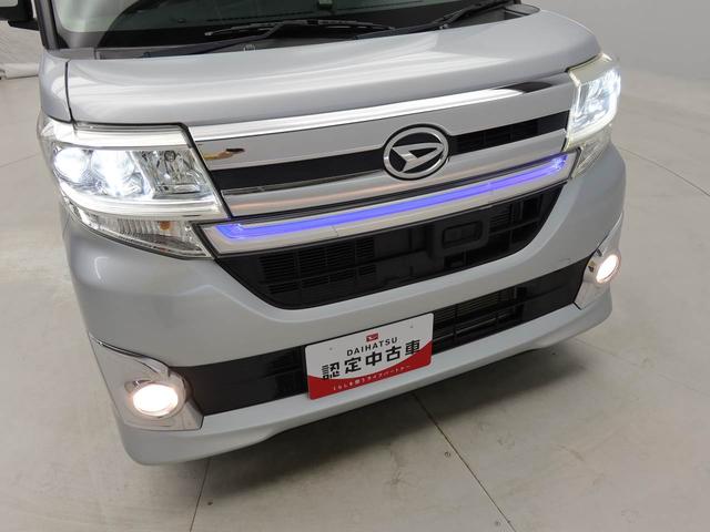 タントカスタムＸ　トップエディションＳＡ認定中古車　ナビ　バックカメラ　テレビ　ＴＶ　キーフリー　イモビライザー　プッシュスタート　ＡＢＳ　ＥＴＣ　アイドリングストップ　エアバック　ＣＶＴ　アルミホイール　ＬＥＤヘッドライト（愛知県）の中古車