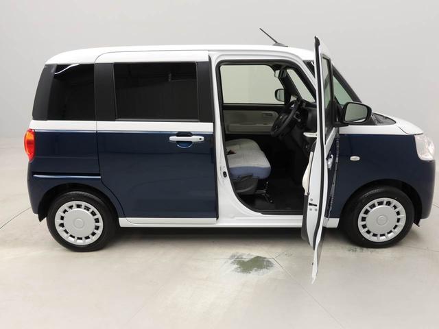 ムーヴキャンバスストライプスＸ認定中古車　ナビ　バックカメラ　テレビ　ＴＶ　キーフリー　イモビライザー　プッシュスタート　ＡＢＳ　ＥＴＣ　アイドリングストップ　エアバック　両側電動スライドドア　ＣＶＴ　整備手帳　取扱説明書（愛知県）の中古車