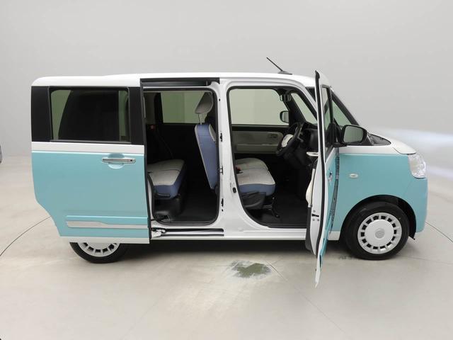 ムーヴキャンバスストライプスＧ　両側電動スライドドア　ＬＥＤヘッドライト（愛知県）の中古車