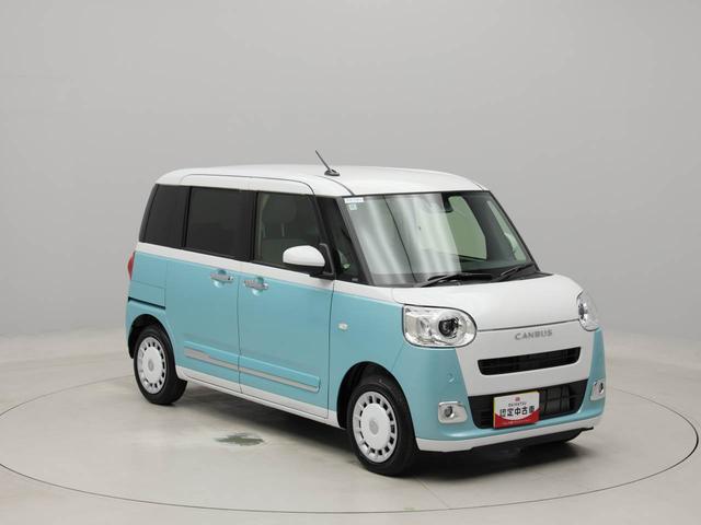 ムーヴキャンバスストライプスＧ　両側電動スライドドア　ＬＥＤヘッドライト（愛知県）の中古車