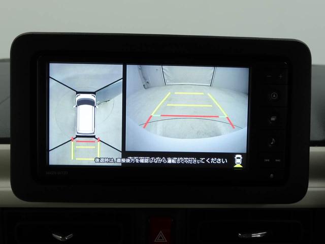 ムーヴキャンバスストライプスＧターボ　メモリーナビ　全方位カメラメモリーナビ　全方位カメラ　電子パーキング　両側電動スライドドア　キーフリー　ＬＥＤヘッドライト（愛知県）の中古車