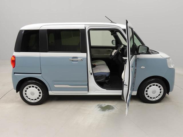 ムーヴキャンバスストライプスＧターボ　メモリーナビ　全方位カメラメモリーナビ　全方位カメラ　電子パーキング　両側電動スライドドア　キーフリー　ＬＥＤヘッドライト（愛知県）の中古車