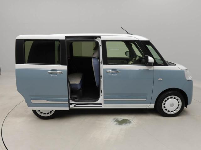 ムーヴキャンバスストライプスＧターボ　メモリーナビ　全方位カメラメモリーナビ　全方位カメラ　電子パーキング　両側電動スライドドア　キーフリー　ＬＥＤヘッドライト（愛知県）の中古車