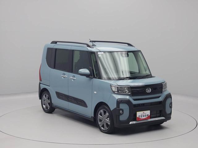 タントファンクロスターボ　両側電動スライドドア　バックカメラ衝突軽減ブレーキ　レーンアシスト　ＬＥＤヘッドライト　アルミホイール　電動格納ドアミラー　プッシュボタンスタート　アイドリングストップ　電動パーキングブレーキ　障害物センサー　盗難防止システム（愛知県）の中古車