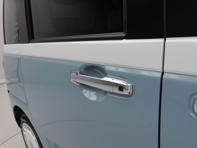 ムーヴキャンバスストライプスＧ　　バックカメラ　両側電動スライドドア衝突軽減ブレーキ　レーンアシスト　ＬＥＤヘッドライト　電動格納ドアミラー　プッシュボタンスタート　スマートキー　パワステ　パワーウィンドウ　運転席・助手席シートヒーター　オートエアコン（愛知県）の中古車