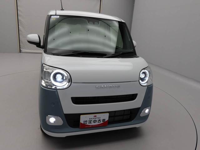 ムーヴキャンバスストライプスＧ　　バックカメラ　両側電動スライドドア衝突軽減ブレーキ　レーンアシスト　ＬＥＤヘッドライト　電動格納ドアミラー　プッシュボタンスタート　スマートキー　パワステ　パワーウィンドウ　運転席・助手席シートヒーター　オートエアコン（愛知県）の中古車