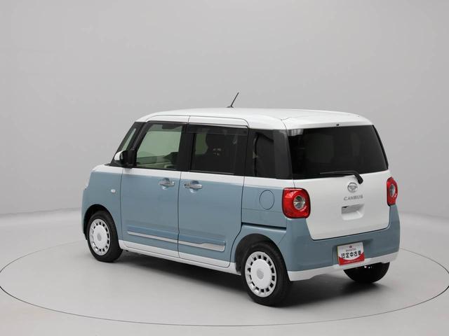 ムーヴキャンバスストライプスＧ　　バックカメラ　両側電動スライドドア衝突軽減ブレーキ　レーンアシスト　ＬＥＤヘッドライト　電動格納ドアミラー　プッシュボタンスタート　スマートキー　パワステ　パワーウィンドウ　運転席・助手席シートヒーター　オートエアコン（愛知県）の中古車