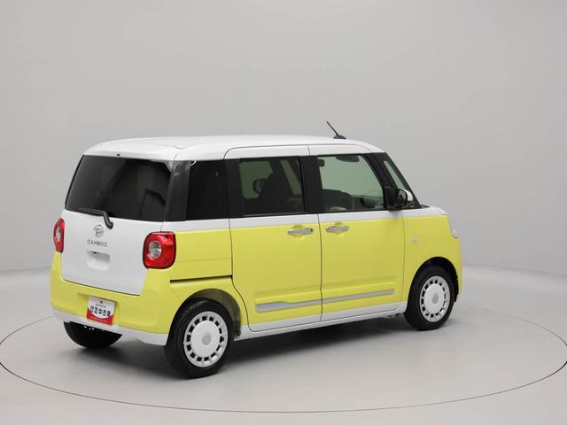 ムーヴキャンバスストライプスＧスマートキー　両側電動スライドドアー　ステアリングスィッチ　キーフリー　プッシュスタート　アイドリングストップ　オートエアコン（愛知県）の中古車