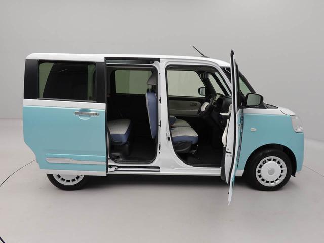 ムーヴキャンバスストライプスＧ　ナビ　ドライブレコーダー　ＴＶＬＥＤヘッドライト　運転席・助手席シートヒーター　両側電動スライドドア　アイドリングストップ　プッシュスタート　エアバック　ＡＢＳ　ＣＶＴ　キーフリー（愛知県）の中古車